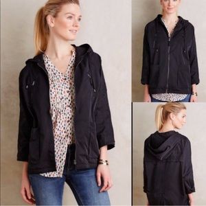 Anthropologie Hei Hei Rain Jacket with Hood